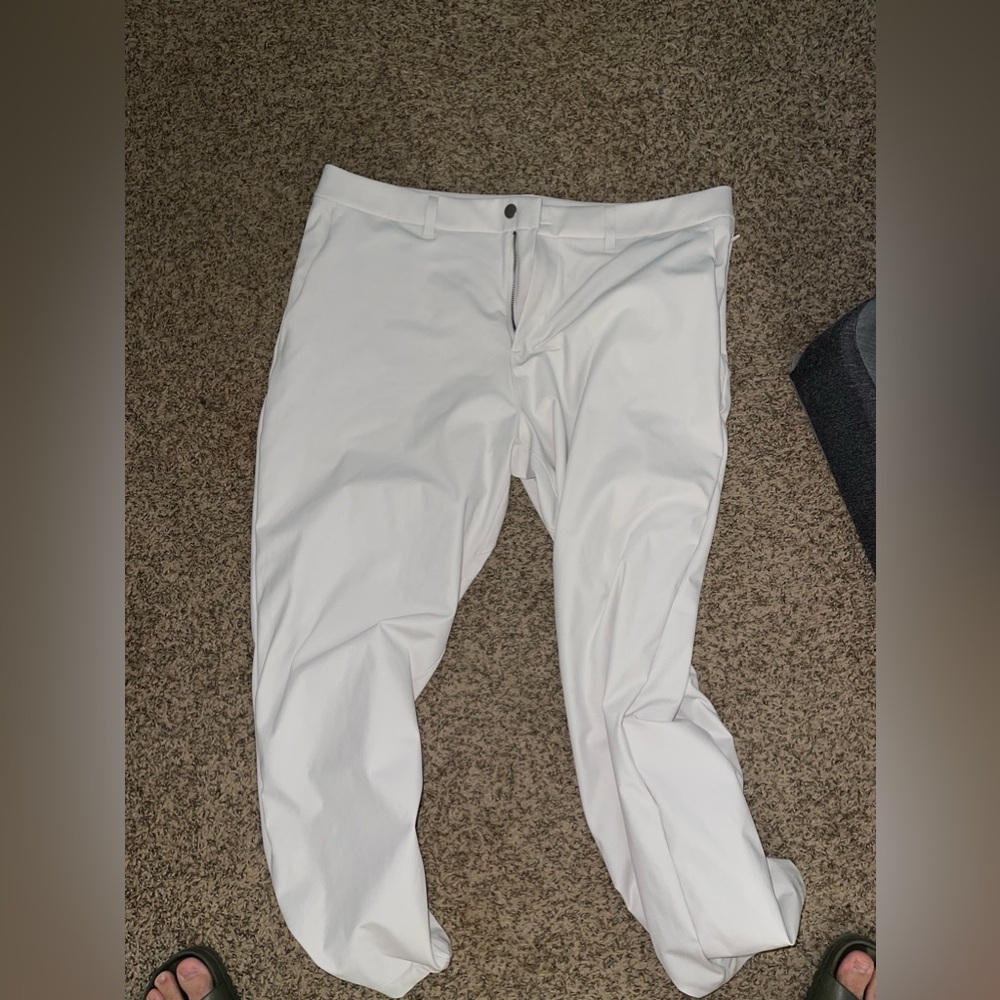 ABC Classic-Fit Trouser 30"L Warpstreme Size 38 raw linen